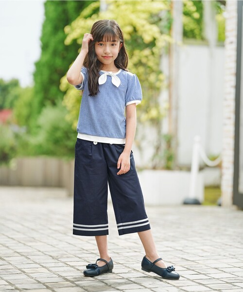 組曲 【ＶＥＲＹ掲載】　ＡＱＵＡＴＩＣＤＥＮＩＭ　マリンパンツ　サイズ1 S 組曲 【VERY4月号掲載】AQUATICDENIM マリンパンツ （ネイビー系