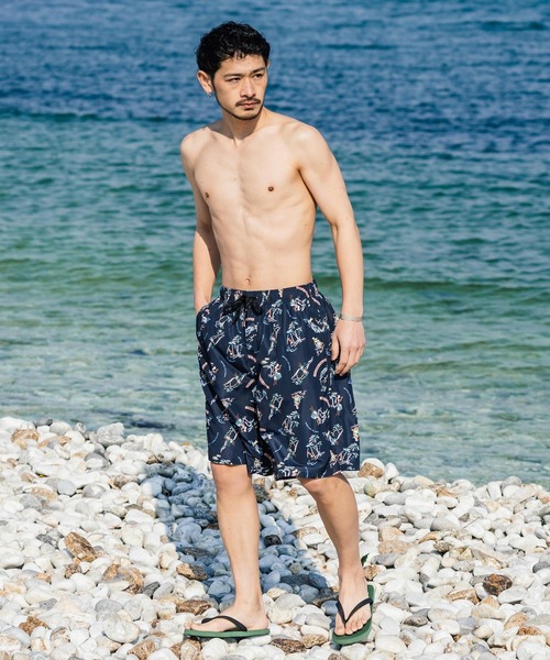 Rocky Monroe 水着 水陸両用スイムショートイージーサーフパンツ
