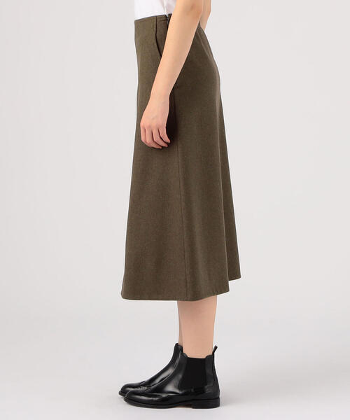 「MACPHEE」 フレアスカート 36 ネイビー レディース_画像4