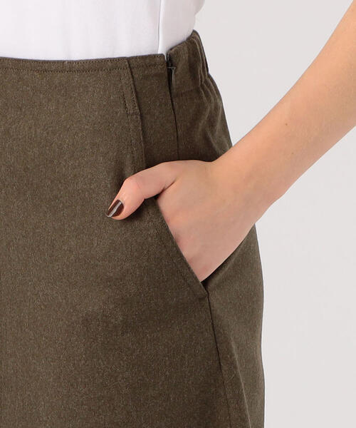 「MACPHEE」 フレアスカート 36 ネイビー レディース_画像9