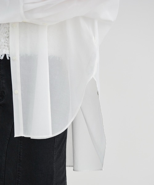 RITAN（リタン） ブラウス シャツ 「RITAN/リタン」Sheer Over Shirt 