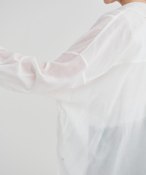 RITAN（リタン） ブラウス シャツ 「RITAN/リタン」Sheer Over Shirt