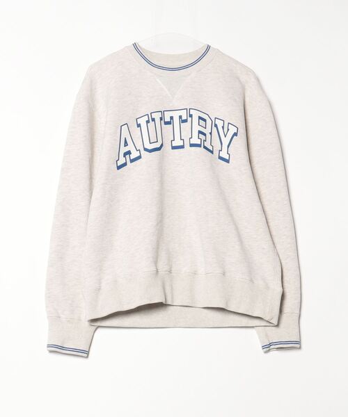 「AUTRY」 スウェットカットソー M ベージュ レディース