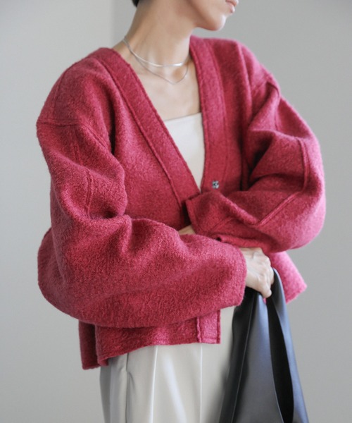 select MOCA（セレクトモカ） ノーカラージャケット FREE ホワイト