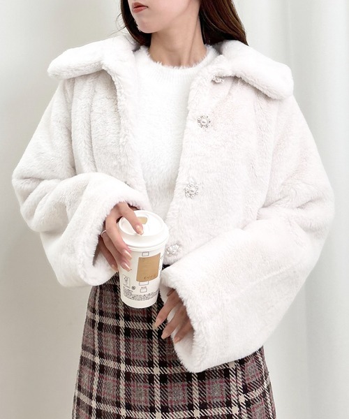 「INGNI」 ジャケット M ライトベージュ レディース_画像9