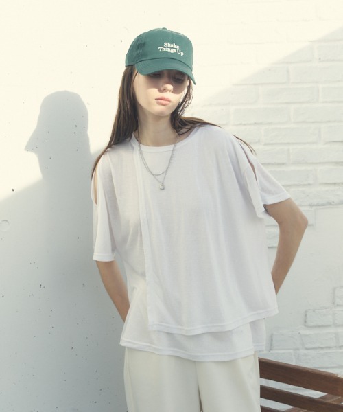 tシャツ fluffy CS フラフィーカットソー レディース Muel Chic tシャツ fluffy CS フラフィーカットソー レディース