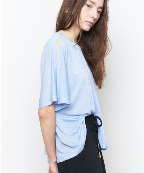 tシャツ fluffy CS フラフィーカットソー レディース Muel Chic tシャツ fluffy CS フラフィーカットソー レディース