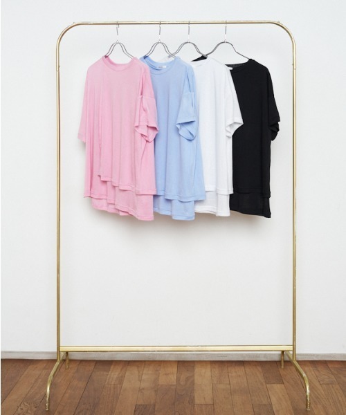 tシャツ fluffy CS フラフィーカットソー レディース Muel Chic tシャツ fluffy CS フラフィーカットソー レディース