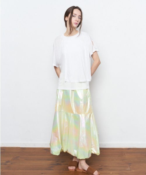 tシャツ fluffy CS フラフィーカットソー レディース Muel Chic tシャツ fluffy CS フラフィーカットソー レディース