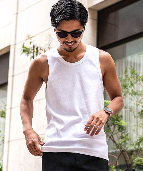 JEMORGAN（ジェーイーモーガン） タンクトップ 「JEMORGAN LONG JOHNS