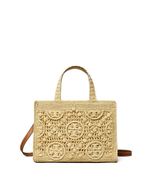 はるちゃん 新品未開封 TORY BURCH ラフィアバッグ TORY BURCH トリーバーチ エラ ラフィアトートバッグ新品未使用