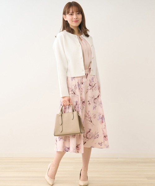「LAISSE PASSE」 カーディガン MEDIUM アイボリー レディース LAISSE PASSE 「LAISSE PASSE」 カーディガン MEDIUM アイボリー