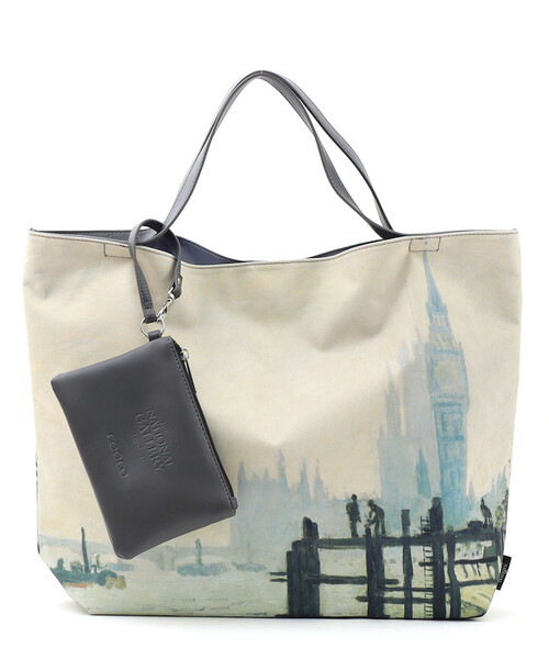 COOCO ハンドバッグ Painting BAG／A4対応