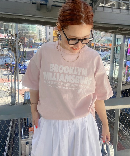 「PUAL CE CIN」 半袖Tシャツ FREE ピンク レディース