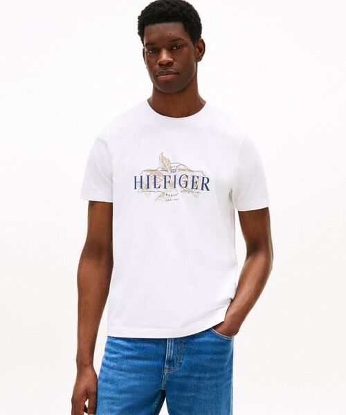 tシャツ トロピカルフローラルヒルフィガーTシャツ メンズ | TOMMY HILFIGER | 01