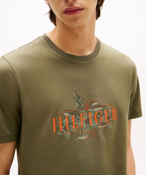 tシャツ トロピカルフローラルヒルフィガーTシャツ メンズ | TOMMY HILFIGER | 03