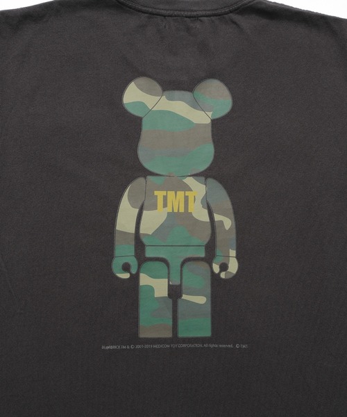 TMT tシャツ 「TMT×BE@RBRICK」DRY COTTON S/S TEE (CAMOUFLAGE 