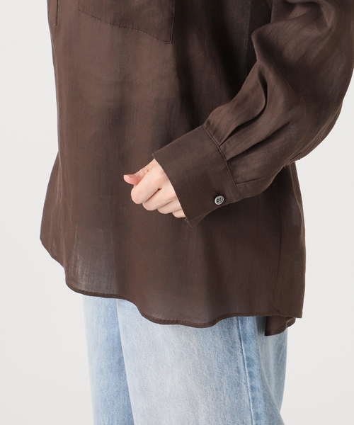 plage ブラウス シャツ RAMIE LYOCELL LOOSE レディース