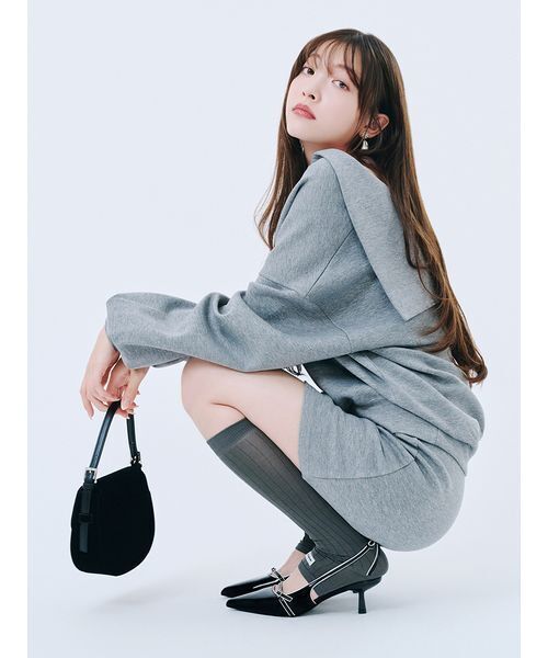 LILY BROWN パンプス リボンスリングバックパンプス : ZOZOTOWN
