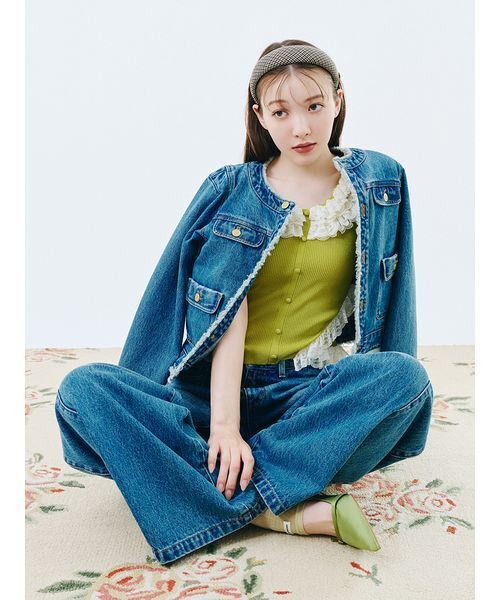 LILY BROWN パンプス リボンスリングバックパンプス : ZOZOTOWN