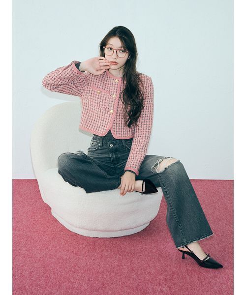 LILY BROWN パンプス リボンスリングバックパンプス : ZOZOTOWN