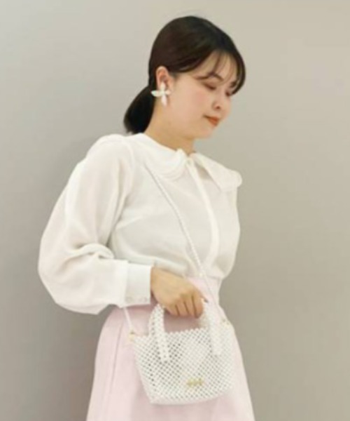 CELFORD 「CELFORD」 長袖ブラウス「HANAE MORIコラボ」 36