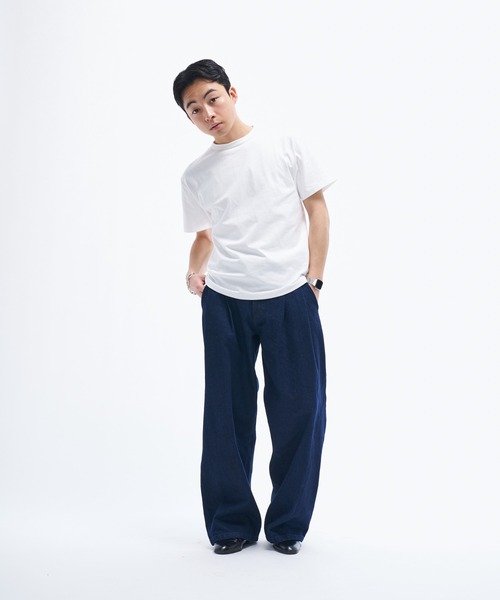 「THE BOLDMAN」 半袖Tシャツ MEDIUM ホワイト系その他 メンズ
