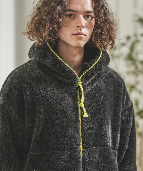 「CAMBIO」 ジップアップブルゾン M ダークグリーン メンズ_画像2