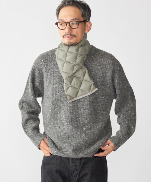 TAION（タイオン） マフラー 「SHIPS別注」TAION: 「手洗い可能