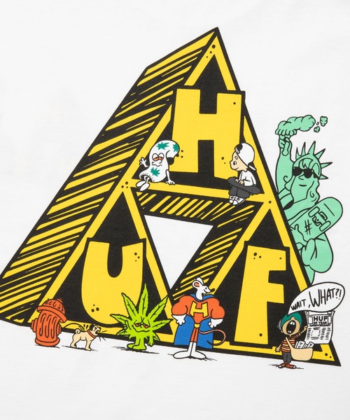 「HUF」 半袖Tシャツ SMALL ブラック メンズ