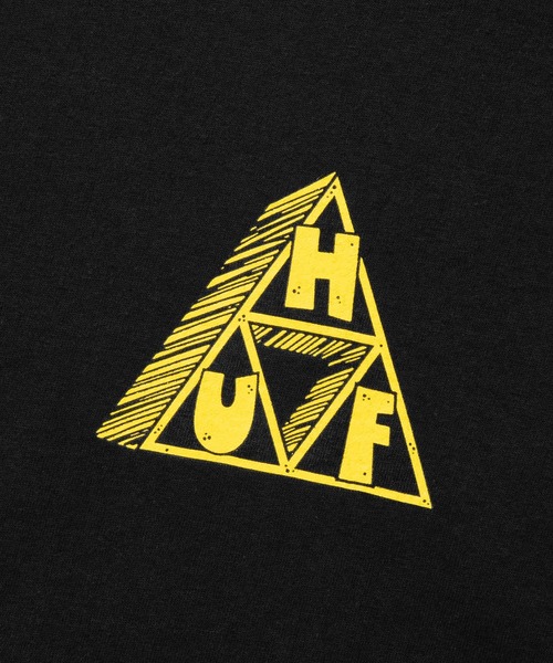 「HUF」 半袖Tシャツ SMALL ブラック メンズ