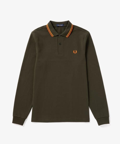 フレッドペリー 長袖ポロシャツ Mサイズ グリーン系 FRED PERRY 「FRED PERRY」 長袖ポロシャツ L グリーン系その他