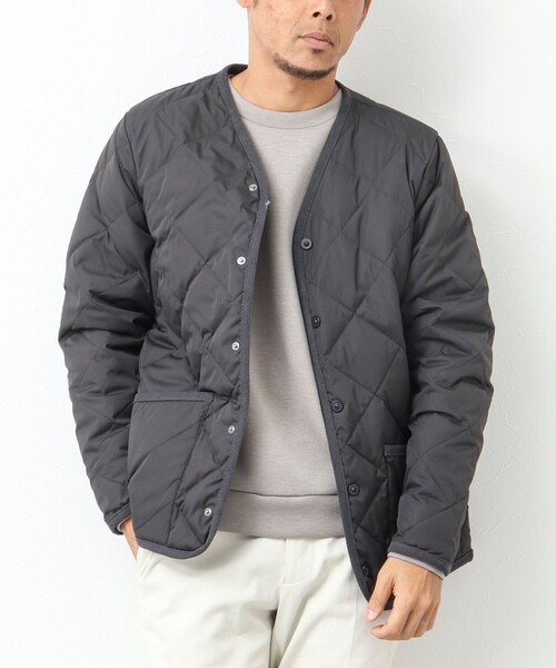 TAION（タイオン） ダウンジャケット L チャコールグレー メンズ