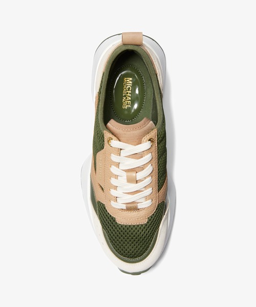 MICHAEL KORS グリッター スニーカー Grove Embellished Glitter Chain-Mesh Sneaker | Michael Kors [US]