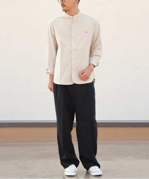 Danton 「DANTON」 長袖シャツ 42 ホワイト メンズ : ZOZOTOWN Danton 「DANTON」 長袖シャツ 42 ホワイト メンズ : ZOZOTOWN