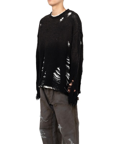 KAMIYA セーター ニット Sun Faded Like Knit Sweater メンズ 