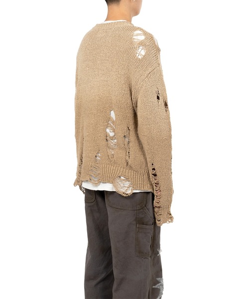 KAMIYA セーター ニット Sun Faded Like Knit Sweater メンズ 