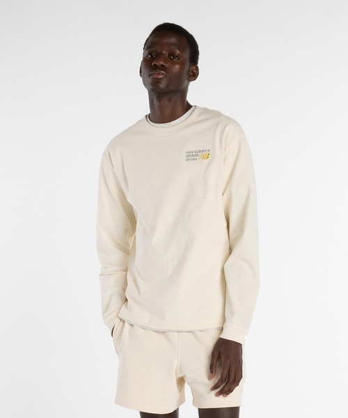 New Balance（ニューバランス） tシャツ Athletics プレミアムロゴ