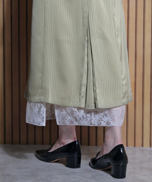 FLANEEK. ワンピース プリーツカラーペプラムワンピース : ZOZOTOWN