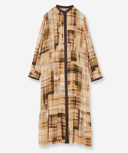 パーティードレス 花柄 フラワープリント フレアワンピース