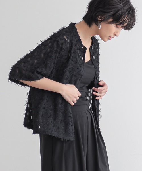 「for/c」 半袖ブラウス M ホワイト レディース_画像8