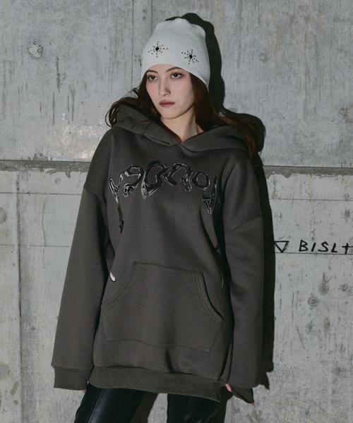 BLONDEY（ブロンディ） パーカー 反転ロゴプリントBIGパーカー