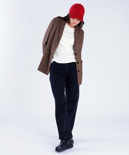 To b. by agnes tシャツ コットン ロングスリーブ Tシャツ レディース