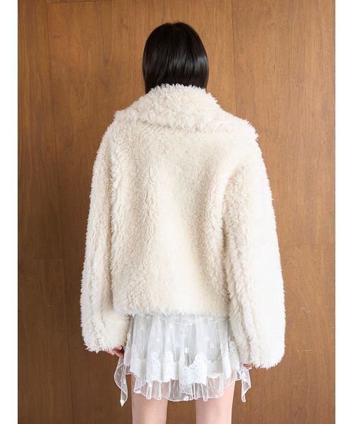 SNIDEL（スナイデル） ムートンコート ボアコート ボアショートコート