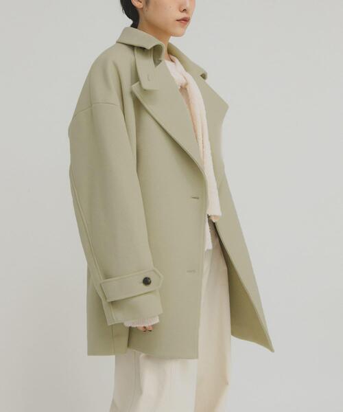 KBF（ケービーエフ） コート アウター BIGカラーミドルコート