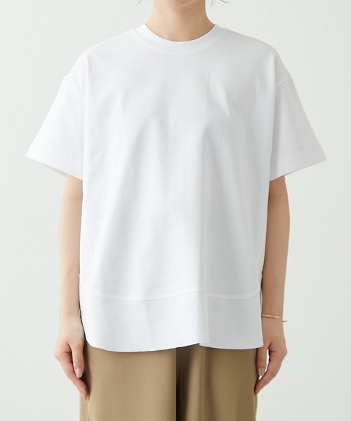 「COLLAGE GALLARDAGALANTE」 半袖カットソー FREE オフホワイト レディース_画像7