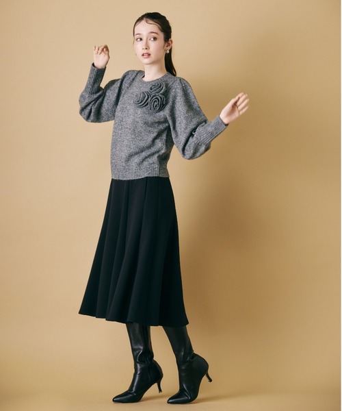 Audie a Muses（オーディア ミューズ） ニット セーター フラワー