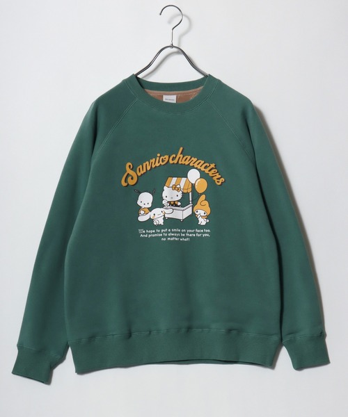 sanrio（サンリオ） トレーナー スウェット キャラクター プリント裏