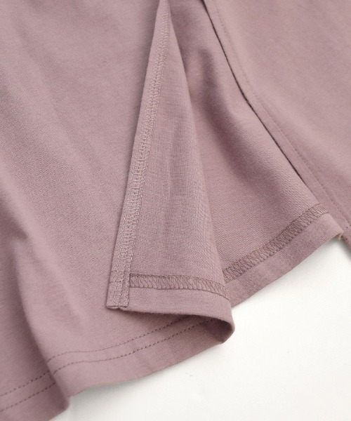 「zootie」 Tシャツワンピース M-L ラベンダー レディース_画像3