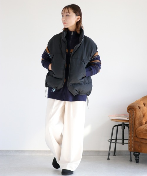 cepo（セポ） ダウンベスト ベスト 中綿エアコンパフドロストベスト